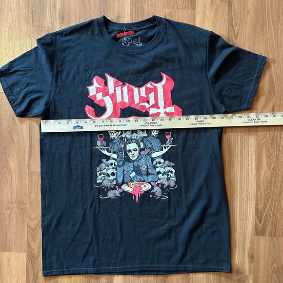 🎸🖤 NWT 💀 Ghost - Cherry 🍒 Pie T-shirt size medium 🖤🎸 Hot Topic New! - Picture 5 of 6
